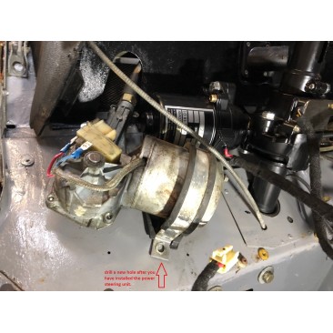 Direction assistée électrique Land rover série 3